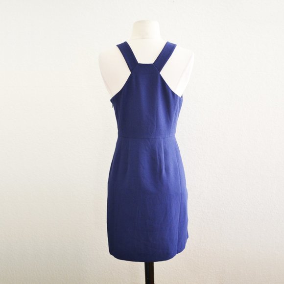 Madewell Marrakech Crepe Halter Cocktail Dress - Picture 7 of 8